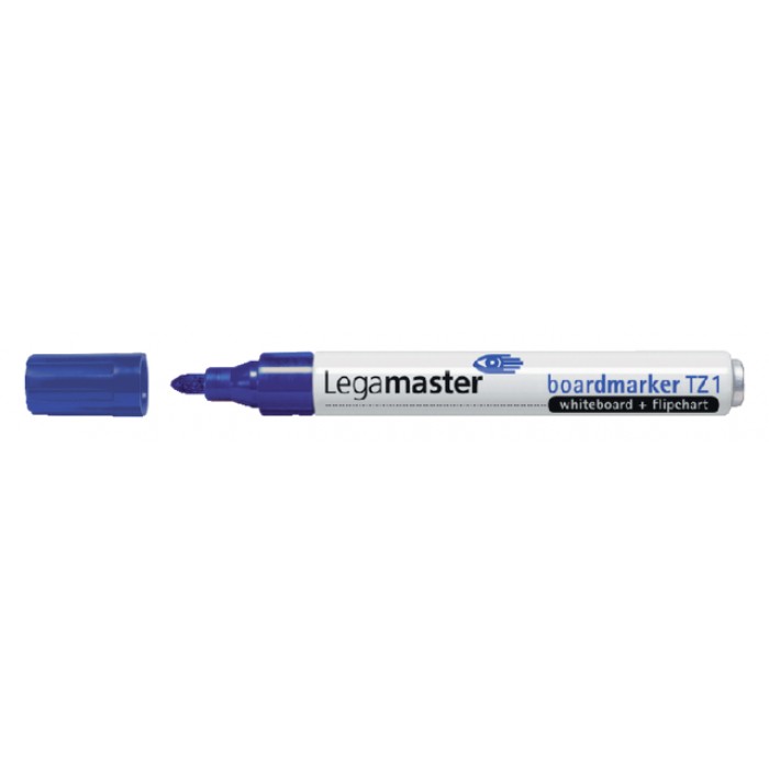 Viltstift Legamaster TZ 1 whiteboard rond 1.5-3mm blauw