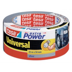 Duct tape tesa® extra Power Universal 50mmx25m grijs