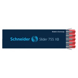 Balpenvulling Schneider Slider Jumbo 755 rood extra breed