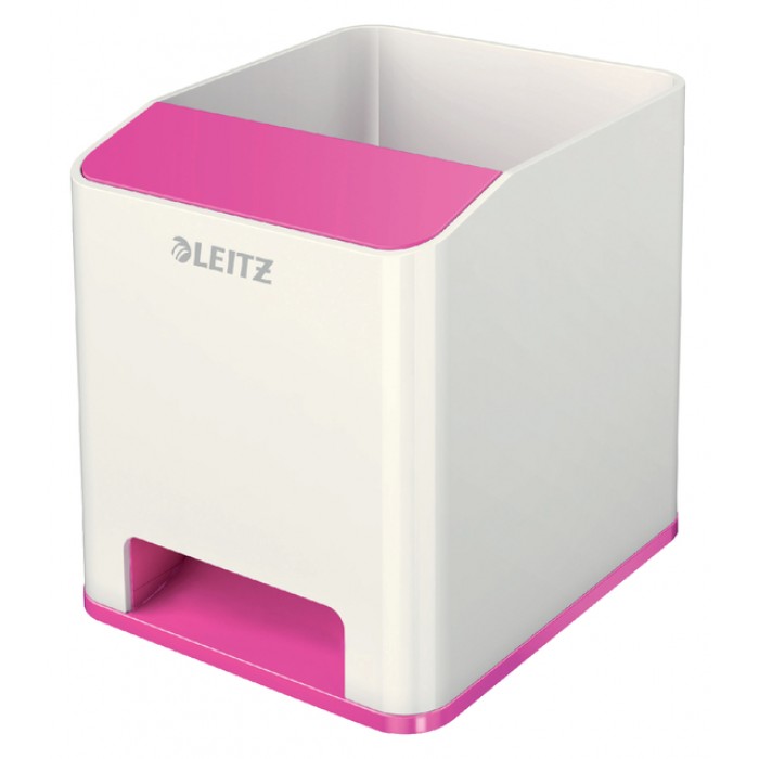 Pennenhouder Leitz WOW wit/roze