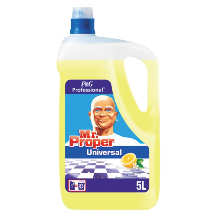 Allesreiniger Mr Proper lemon 5 liter