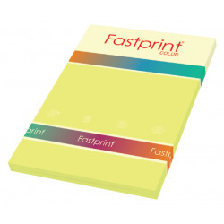 Kopieerpapier Fastprint A4 160gr geel 50vel
