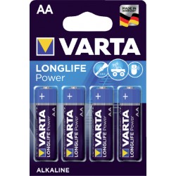 Batterij Varta Longlife Power 4xAA