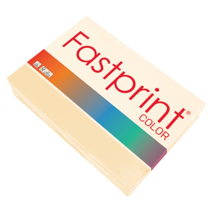 Kopieerpapier Fastprint A4 80gr creme 500vel
