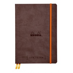 Bullet Journal Rhodia A5 60vel dots chocolade bruin
