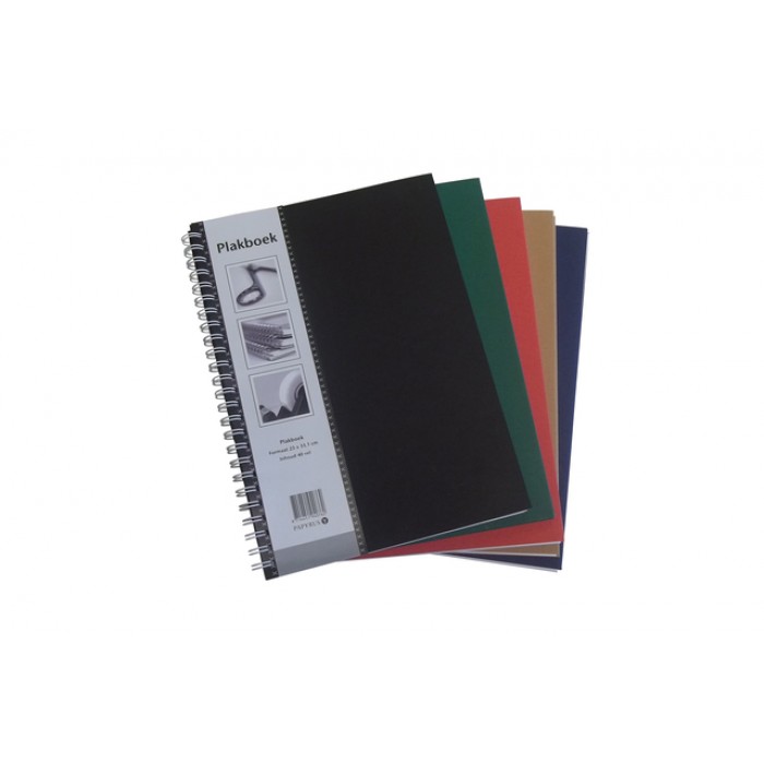 Plakboek Papyrus 330x230mm 40 vel assorti