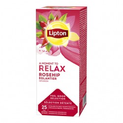 Thee Lipton Relax Rozenbottel 25stuks
