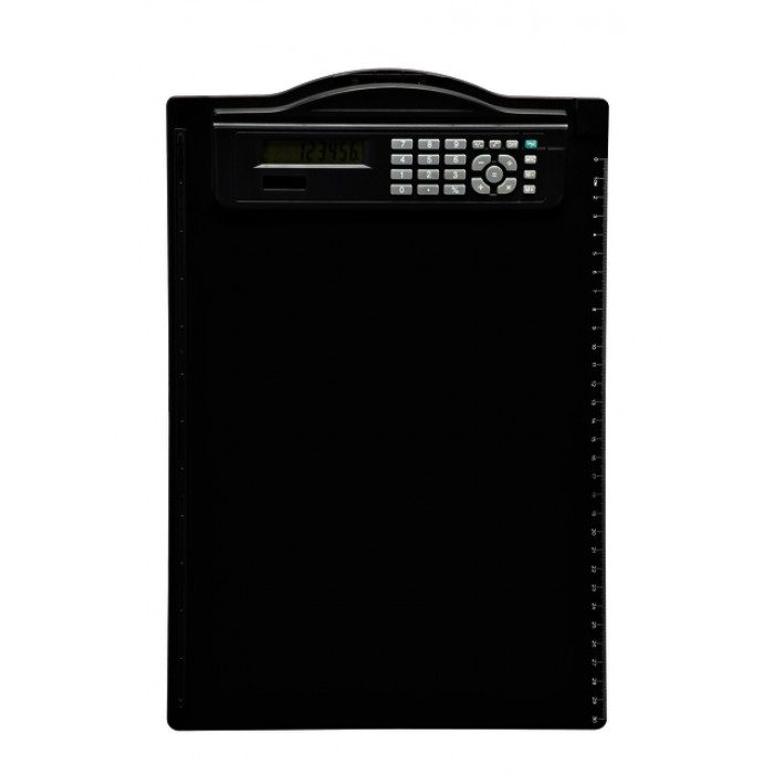 Klembord MAUL A4 staand + rekenmachine zwart