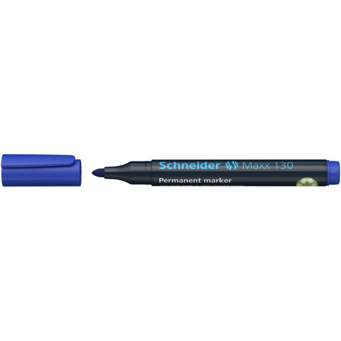 Viltstift Schneider Maxx 130 rond 1-3mm blauw
