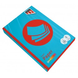 Kopieerpapier Quantore Colour A4 80gr azuurblauw 500 vel