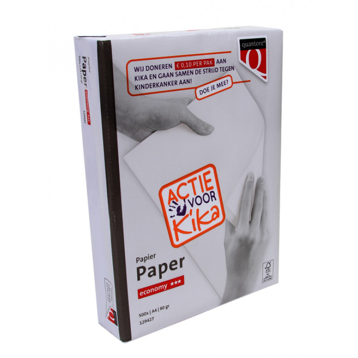 Kopieerpapier Quantore Economy A4 80gr wit 500vel