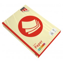 Kopieerpapier Quantore Colour A3 120gr kanariegeel 250 vel