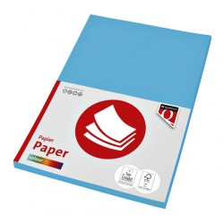 Kopieerpapier Quantore Colour A4 80gr azuurblauw 100vel
