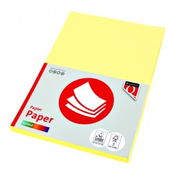 Kopieerpapier Quantore Colour A4 160gr kanariegeel 50vel