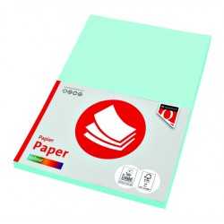 Kopieerpapier Quantore Colour A4 160gr lichtblauw 50 vel