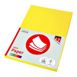 Kopieerpapier Quantore Colour A4 160gr geel 50vel