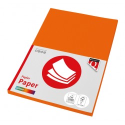 Kopieerpapier Quantore Colour A4 160gr oranje 50 vel