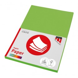 Kopieerpapier Quantore Colour A4 160gr helgroen 50 vel