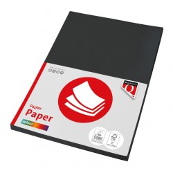 Kopieerpapier Quantore Colour A4 160gr zwart 50vel