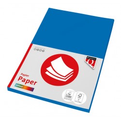 Kopieerpapier Quantore Colour A4 160gr diepblauw 50vel