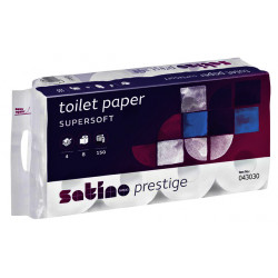Toiletpapier Satino Prestige 4-laags 150vel wit 043030