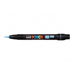 Brushverfstift Posca PCF350 1-10mm lichtblauw