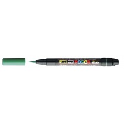 Brushverfstift Posca PCF350 1-10mm donker groen
