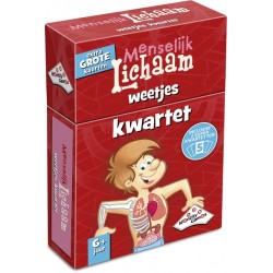 Menselijk lichaam weetjes kwartet