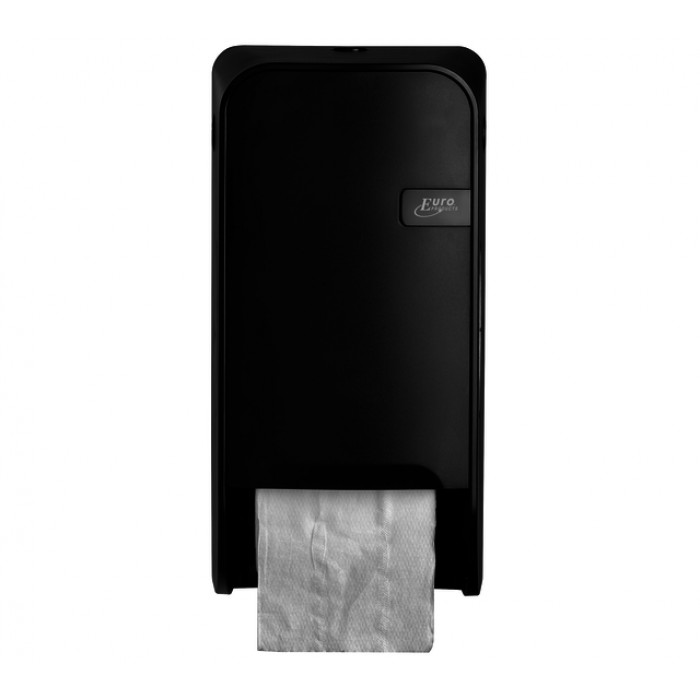 Toiletpapierdispenser QuartzLine Q1 doprol duo zwart 441051