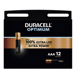 Batterij Duracell Optimum 100% 12xAAA