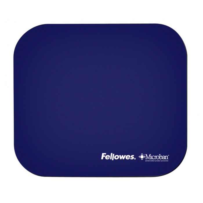 Muismat Fellowes Microban antibacterieel blauw