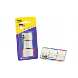 Indextabs 3M Post-it 686 strong 25.4x38mm assorti