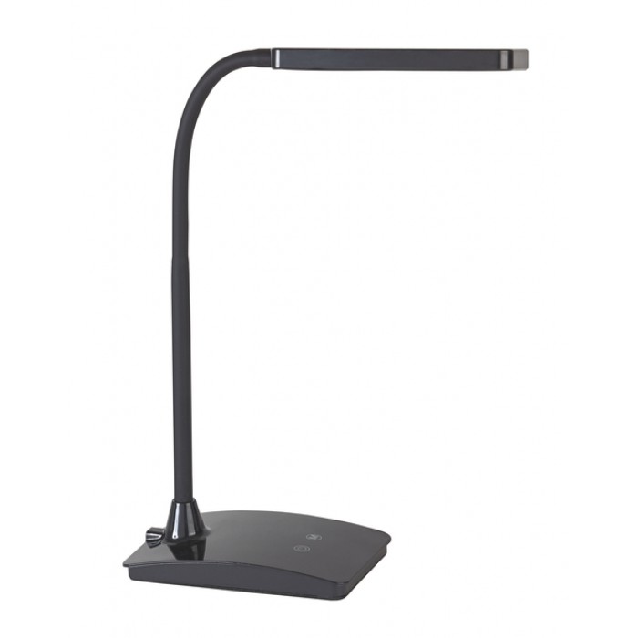 Bureaulamp MAUL Pearly LED voet dimbaar colour vario zwart