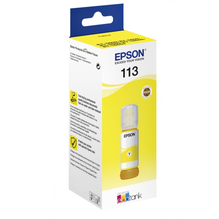 Navulinkt Epson 113 EcoTank geel