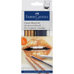 Potlood Faber-Castell Goldfaber classic 6-delig