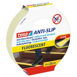 Antisliptape Tesa 55580 25mmx5m fluorescent