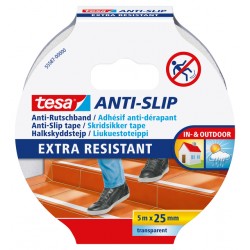Anti-slip tape tesa® 25mmx5m transparant