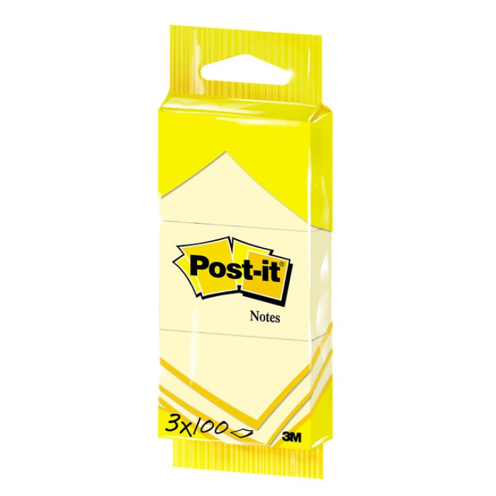 Memoblok Post-it Notes 6810 38x51mm canary yellow