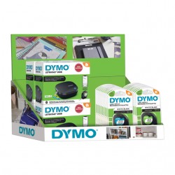 Labelprinter Dymo letratag 200B printer bluetooth display à 6 stuks en 20 labeltapes