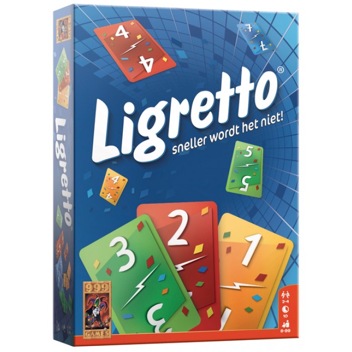 Spel Ligretto blauw