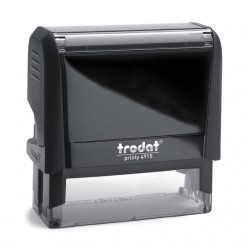 Tekststempel Trodat Printy 4915 personaliseerbaar zwart