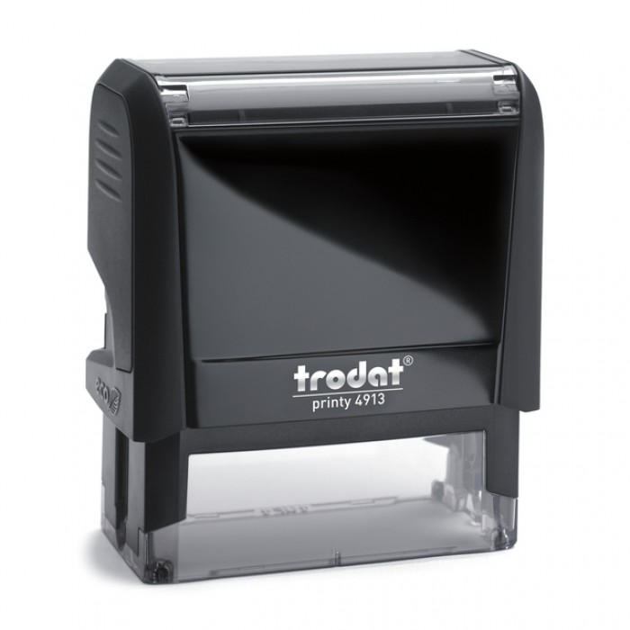 Tekststempel Trodat Printy 4913 personaliseerbaar zwart