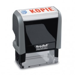 Tekststempel Trodat Printy 4912 Office kopie grijs