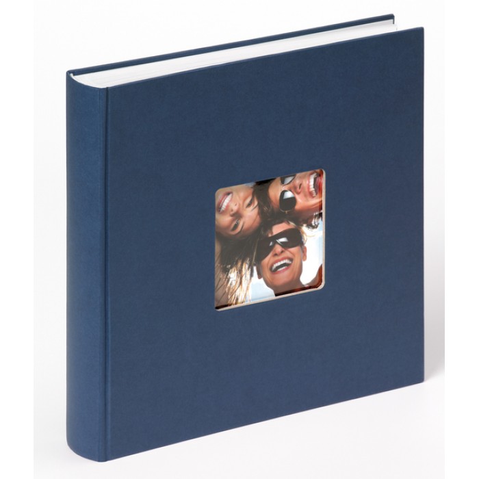 Fotoalbum walther design Fun 30x30cm 100vel blauw