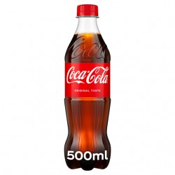 Frisdrank Coca Cola regular petfles 500ml