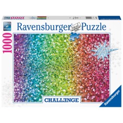 Puzzel Ravensburger Glitter challenge 1000 stukjes