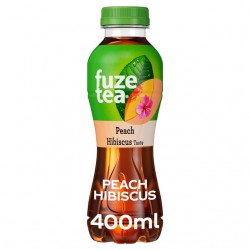 Frisdrank Fuzetea peach hibiscus petfles 400ml