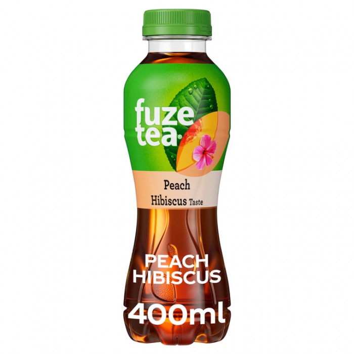Frisdrank Fuzetea peach hibiscus petfles 400ml
