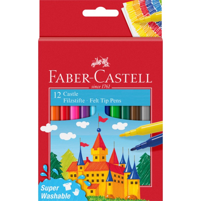 Kleurstift Faber-Castell assorti set à 12 stuks