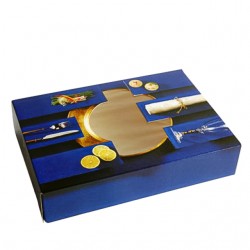 Cateringdoos IEZZY 35.7x24.7x8cm blauw 10 stuks
